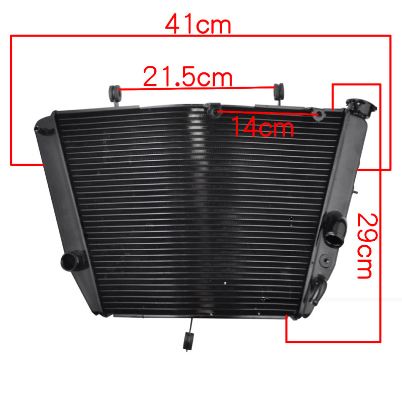 06-10 11-2017年 GSXR600/750 GSX-R750/600 水箱盖散热器水冷器
