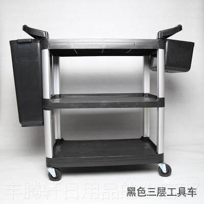 正品汽车洗设备多精功能三层具车美容毛店工手推车巾工具架2个塑