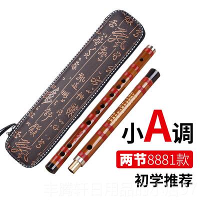 正品灵声乐器 董雪华初笛子8881笛子竹笛横笛学笛 练子习笛DEFCG