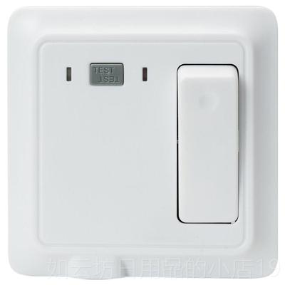 正品柜Fanon带漏水电保器32A机空调插护座热器3P空气开关86型