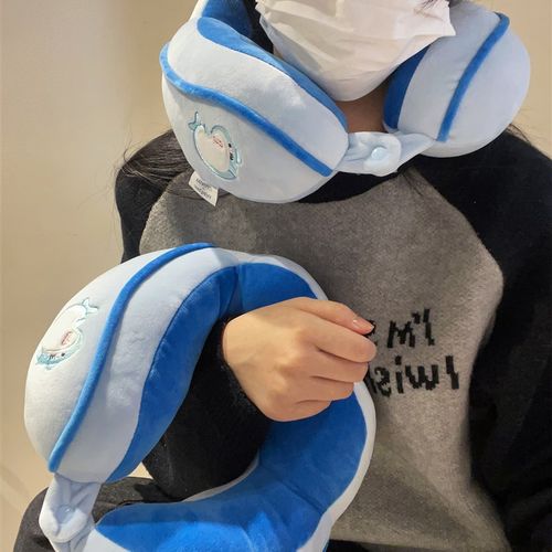 护脖子U型枕外出护颈落枕可爱卡通靠枕旅行颈椎枕头睡觉飞机脖枕