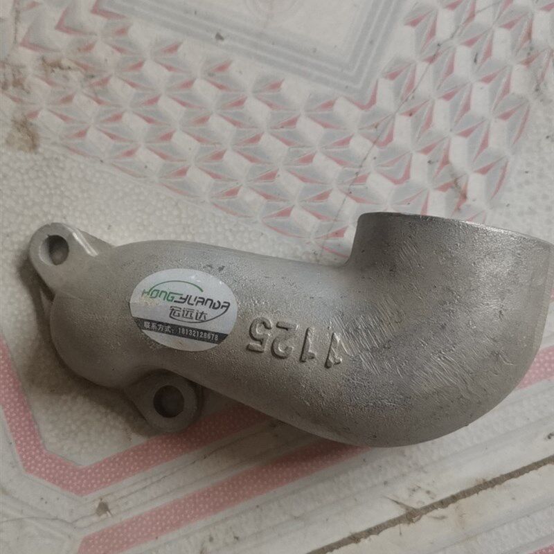 亚美柯1125/1130纯不锈钢弯头常通常发单缸排气弯管