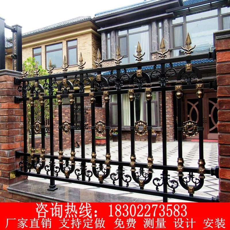 天津铝艺围栏铸铝围栏铝艺护栏铸铝护栏铁艺围栏别墅围栏免费测量