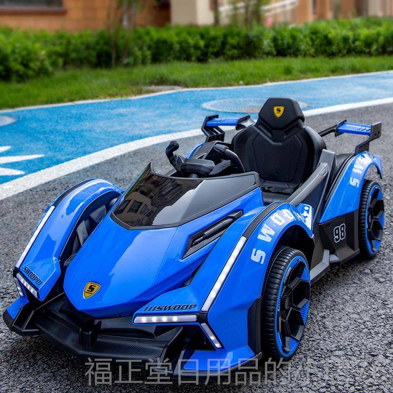 高档儿童电动车四轮越野汽车摇小孩宝宝玩具电瓶人车可坐带遥控摆