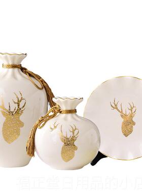 高档家庭客厅电视柜摆件柜家饰品设酒装饰品家装玄关吧居台摆工艺