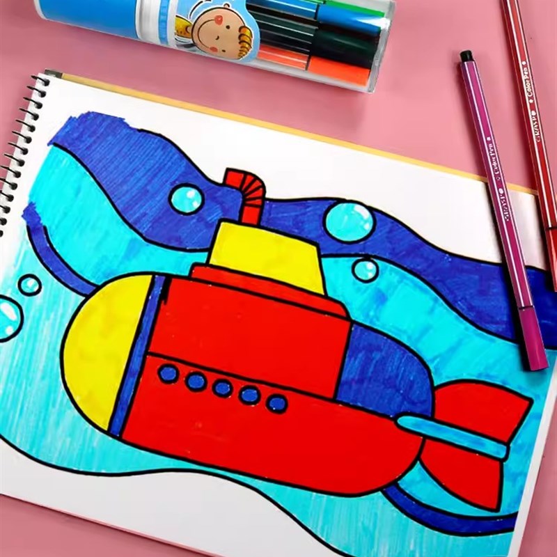 凯萨图画本小学生空白绘画本幼儿园一年级作业画纸18K素描本