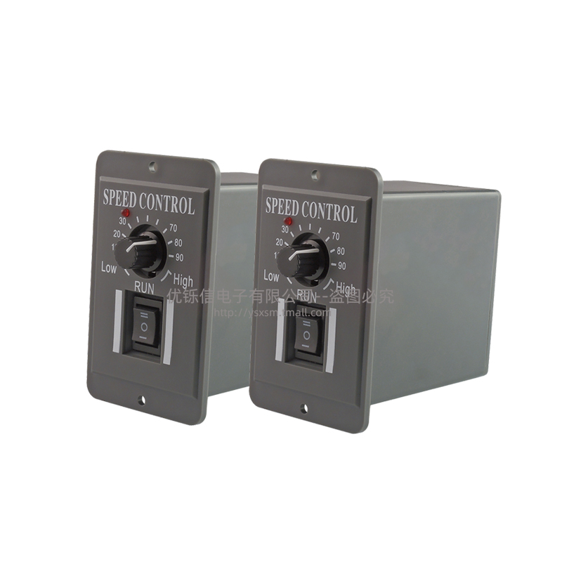PWMV2V8V直流减速电机调速器正反转马达手动向控制三档开关