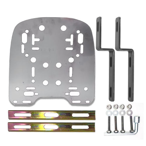 电动车支架改装角码配件倒挂尾箱支架后备箱连接转接盘