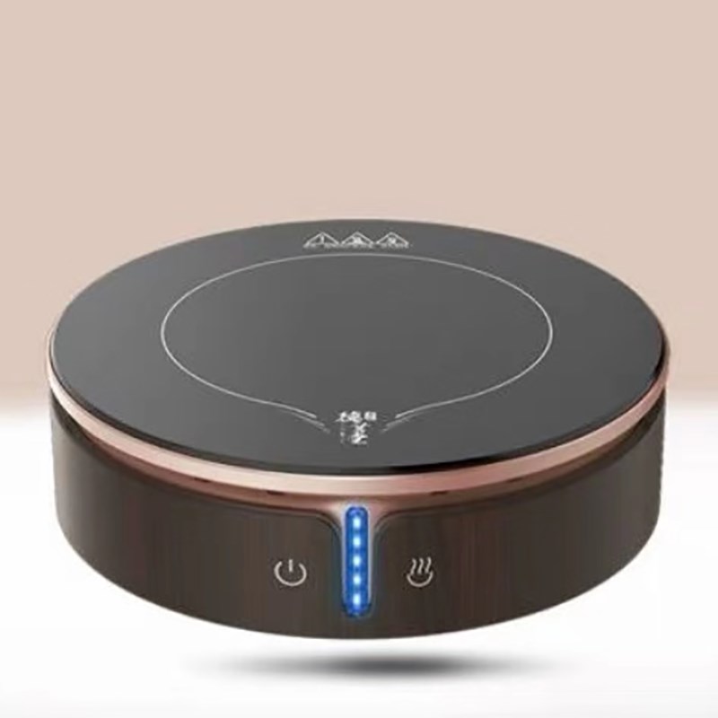 德茗堂电陶炉煮茶炉猫眼二代智能静音白陶壶小型家用煮茶烧水器具