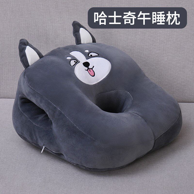 午睡枕趴睡枕学生午休抱枕靠枕睡觉趴趴枕午睡枕头毛绒办公室