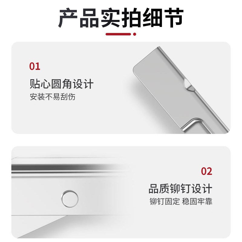 华凌专用空调外机支架加厚30不锈钢大1.5/2/3匹空调挂架角铁通用