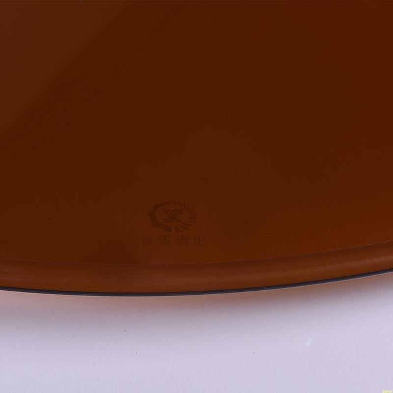 餐桌转盘钢化玻璃饭店大圆q桌茶色玻璃转盘底座圆台面桌面转盘家