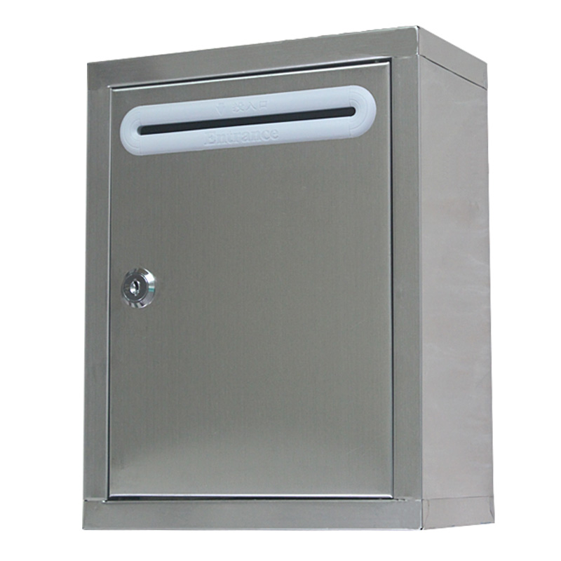 不锈钢信报箱大邮件箱室外挂墙举报箱带锁意见箱联系箱爱心奉献箱