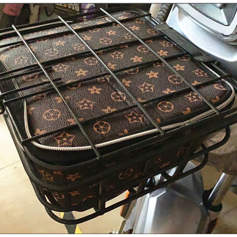 新国标深远009电动车前车筐内胆包送餐电单车防尘防漏车篓内衬包