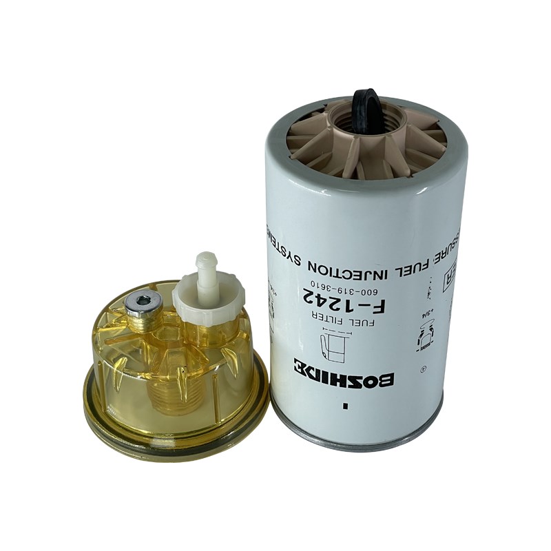 小松挖机PC200 210 220 2-8油水分离器总成手油泵传感器滤杯