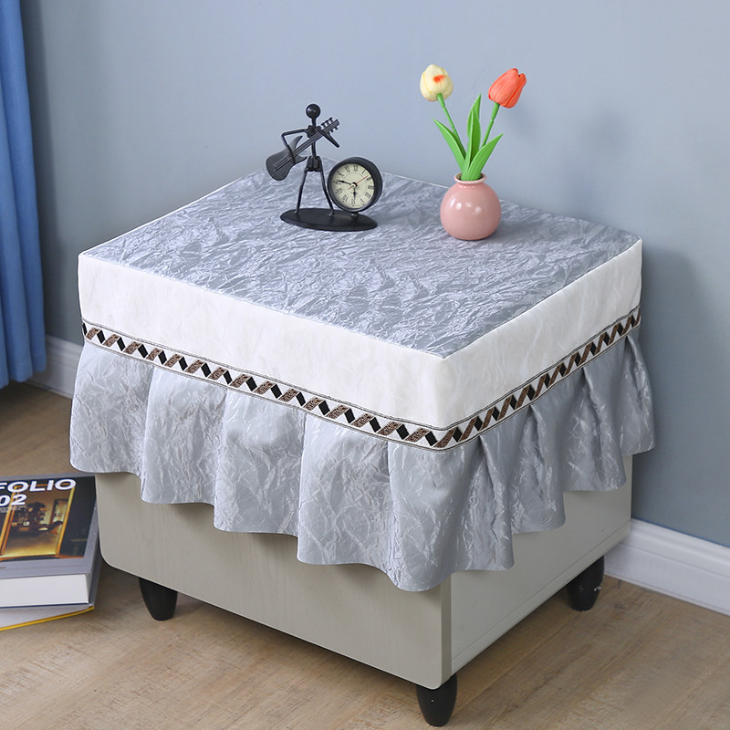 2024新款防水床头柜盖布套罩家用打印机罩子保险柜箱防尘罩套盖巾