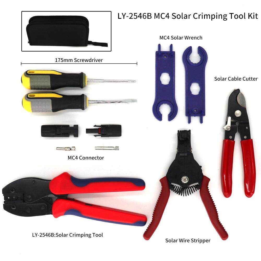 LY-254压6太B阳线能光伏连接器压钳364MC4端子接钳剥线钳套装,五金/工具,压线钳,淘宝优惠券,粉丝福利购,淘宝优惠卷