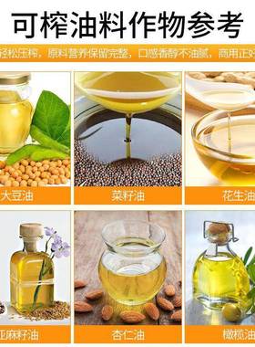 榨商用中型大机型菜籽花生香油GXU芝麻油压榨油机多功能家用小型