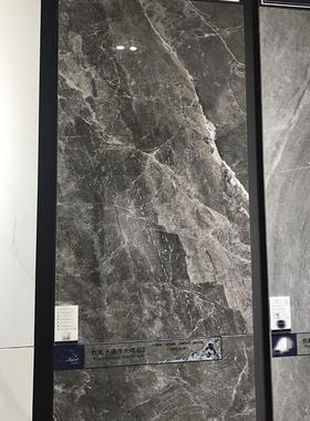 瓷瓷砖通墙体大理石深灰色客防滑地砖6NGZ00x120全0轻奢厅风厨卫