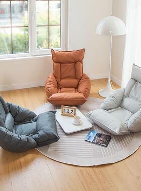 单人日式榻19232榻椅米飘窗懒人沙发床靠背宿舍上生家用扶手舒学