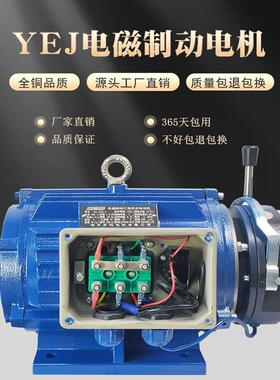 专业动Y2EJ抱闸制AZV7电机380v三相2千瓦/30/3/45/55/75/90KW全铜