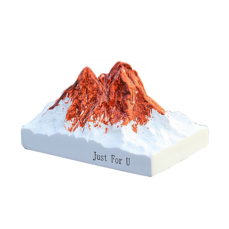 阿尔卑斯扩香石雪山新款车内中控台装饰车载香薰个性男汽车摆件熊