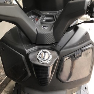 三阳JOYMAX 贴纸车身贴油箱盖保护贴防磨碳纤维拉花 Z300i九妹改装