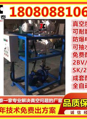 JZJ2B30P0-2JDD.2罗+真空机组ZJ300150茨增压泵2BV5121水环真空泵