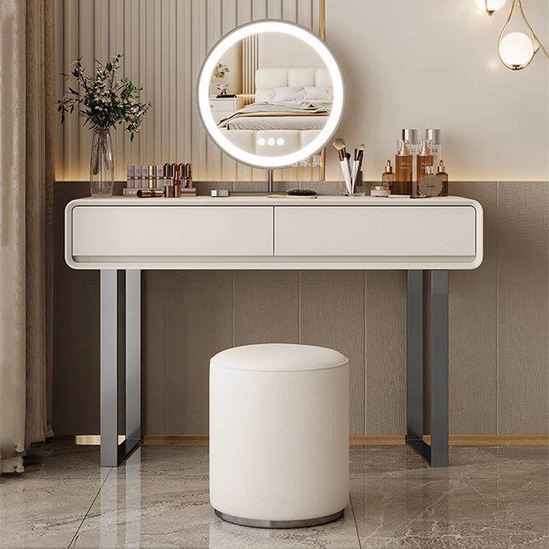 奶油风实木梳室妆轻台家用卧小型奢伸化ASN妆台缩书桌收纳柜工厂,电子元器件市场,其它元器件,淘宝优惠券,粉丝福利购,淘宝优惠卷