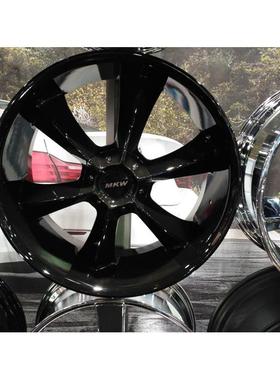 MKW改轮毂大切揽胜普拉多FX35220M119装2寸改装轮毂