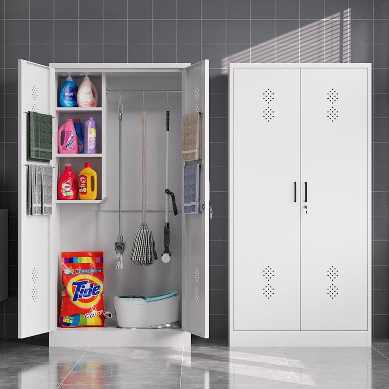 不锈钢物清洁扫HSX-2211柜杂阳台收纳柜保洁把拖把家政工具储物铁