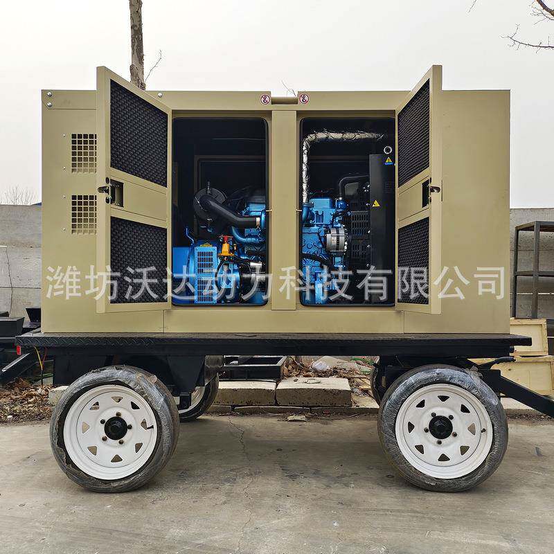 50K电W潍柴移静音自动化发电机潍柴发电机组备用发设备可动ZRY移