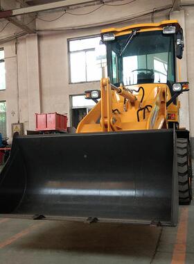 铲车工地载机土多功能DIJ销售家用四驱动推力小铲车机柴油轮装胎