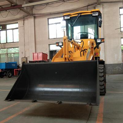 铲车工地载机土多功能DIJ销售家用四驱动推力小铲车机柴油轮装胎