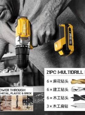 63件麻花钻头建套心工钻木WLI工扁钻中钻开孔钻头水泥钻批头头筒