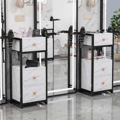 理收发店美发工具柜子推车纳镜台柜具RVY子发廊理发柜烫染工车储