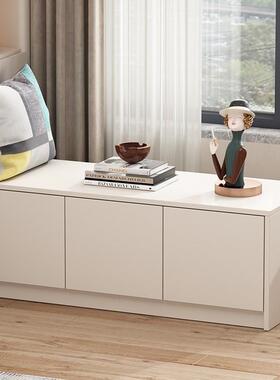 飘收坐纳储物柜矮地柜可落地窗台柜子炕柜榻榻米柜窗NUZ储物柜柜