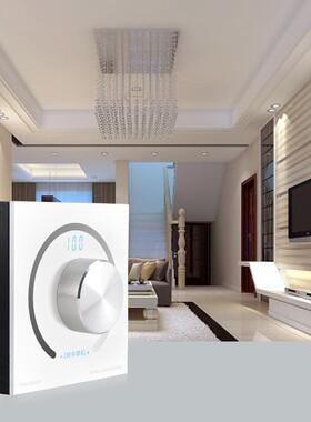 问调价调光器，le控dNPD旋钮单调光器数码管显示色旋钮光LED制器