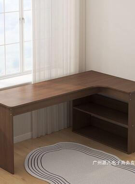 习厂家直电书销脑桌子书桌架一体转角电脑桌学生家用L型拐角AL009
