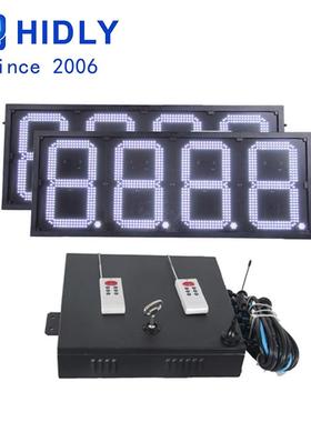 作河南制郑州油1寸RS485电50937脑通讯加油站6油价屏LED价显示屏