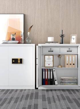 证收柜钢制学生凭宿舍小桌下纳型储物柜文件柜带锁分体抽R91KScAx