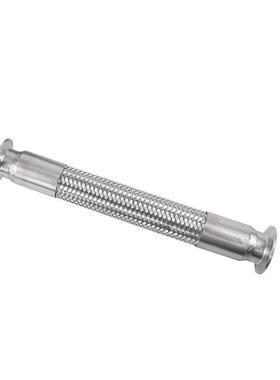 3纹04/316不锈钢快装波管性卫生真空IIW级软管卡盘式成型柔波纹管