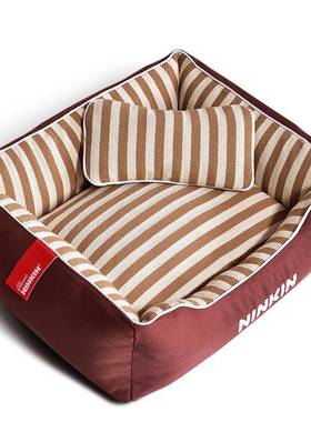 比方窝宠物窝垫窝窝泰迪熊法斗小中59284猫大号狗狗垫子狗床宠物