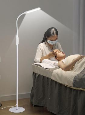 落地灯灯简约现代客厅沙卧室书房钢琴落地66825ED护发眼台两用立L