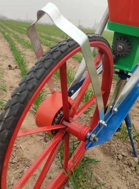 种播机手推式大24472点豆玉米苞谷小麦花生苜蓿草谷子追播机肥施