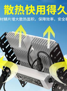 led模组道灯外水高杆广防隧场篮XTH球场照明灯300户W大功率投光灯