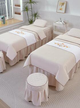 罩单件套床轻奢院按摩床床四罩YHMa7E2k四季通用欧式简约