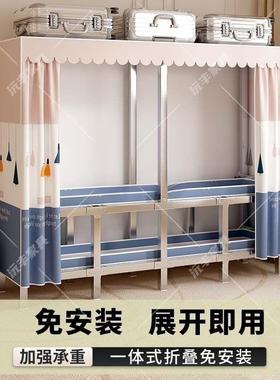 不锈钢叠衣柜免安装易布衣柜简折家用卧室出租房78495收结纳衣橱