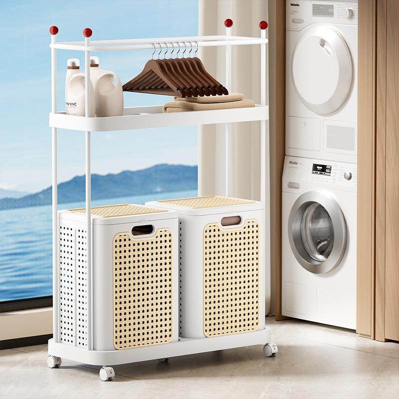 藤编室脏F996衣移篮组合可浴动收纳筐卧卫生间室收纳筐挂衣置物架,收纳整理,脏衣篮,淘宝优惠券,粉丝福利购,淘宝优惠卷