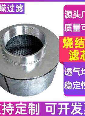 多晶滤硅提JKU纯芯水处理滤芯冲孔板烧结网滤芯烧结滤芯精滤密过